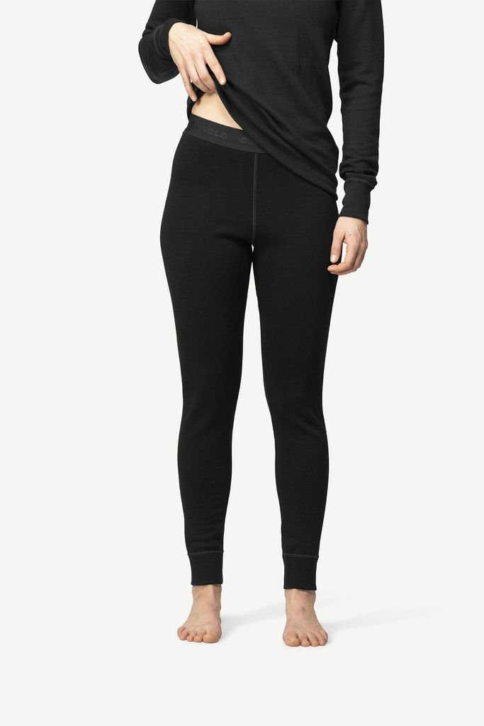 Collant chaud Devold Expedition Merino 235 Longs Woman - Black