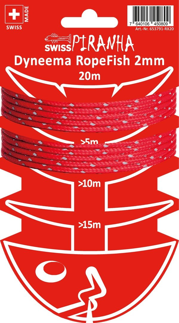 Cordelette SwissPiranha Dyneema Ropefish 2 mm