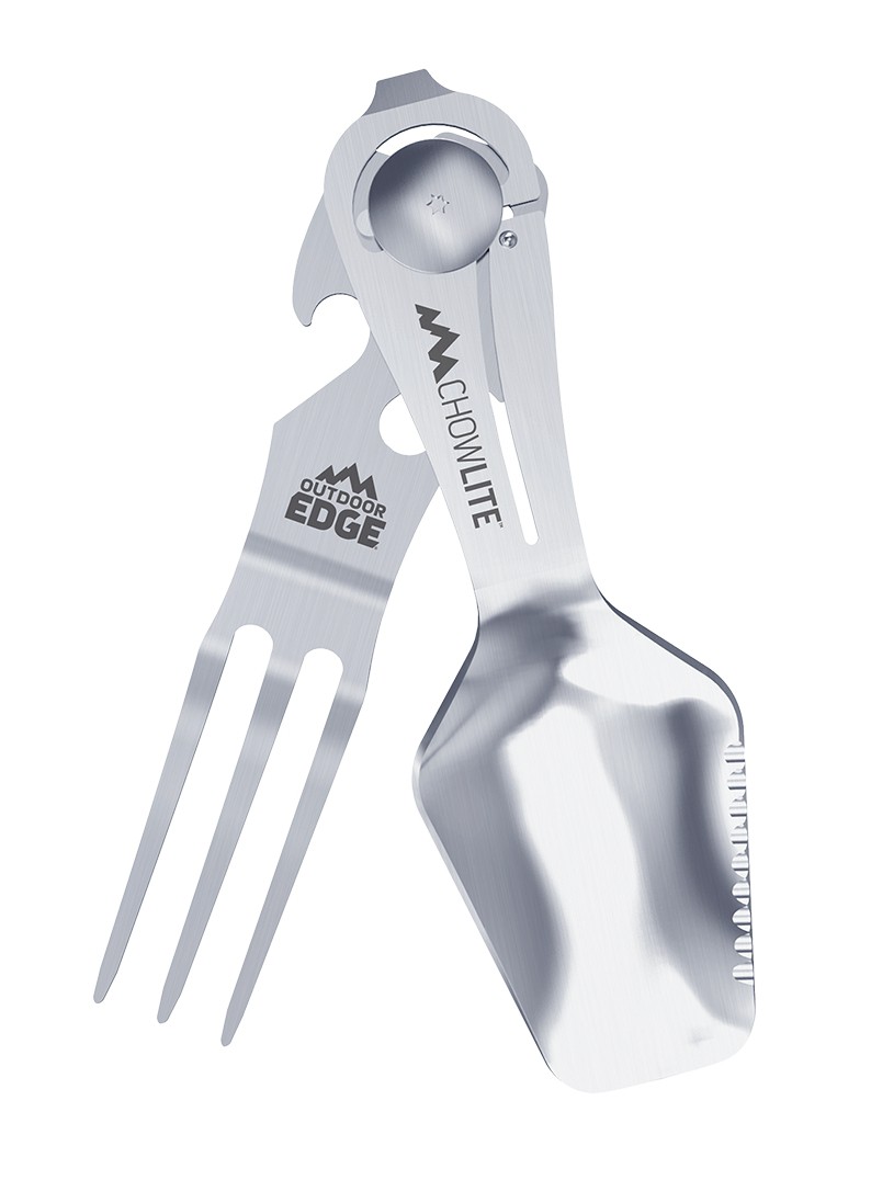 RISON-Titanium Lot de 2 Couverts de Camping Titane, 2 en 1 Cuillère et Fourchette à Long Manche Ultra Léger Portable, Titane Vaisselle Cuillère à Café Dessert, Fourchette de Voyage Extérieur