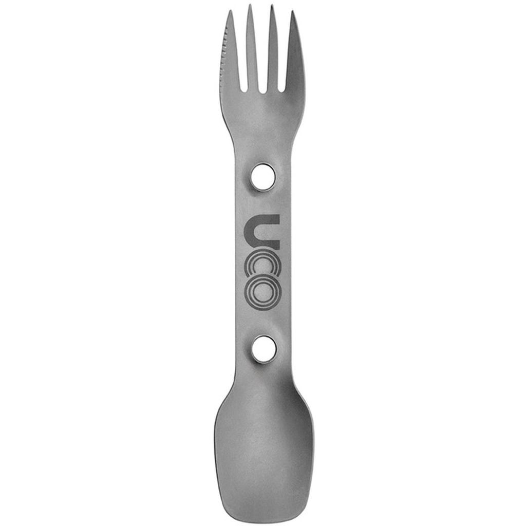 Lot De 2 Couverts De Camping Multifonction Navaris En Titane (cuillère/fourchette)