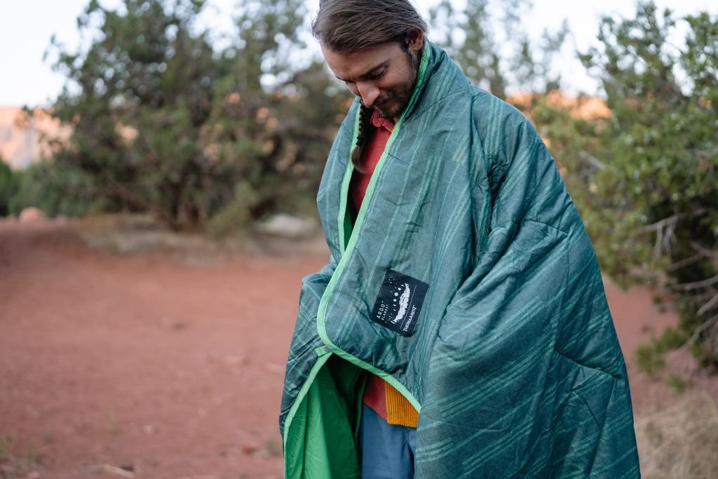 Couette 2 personnes d'été Thermarest Argo Blanket-Vert