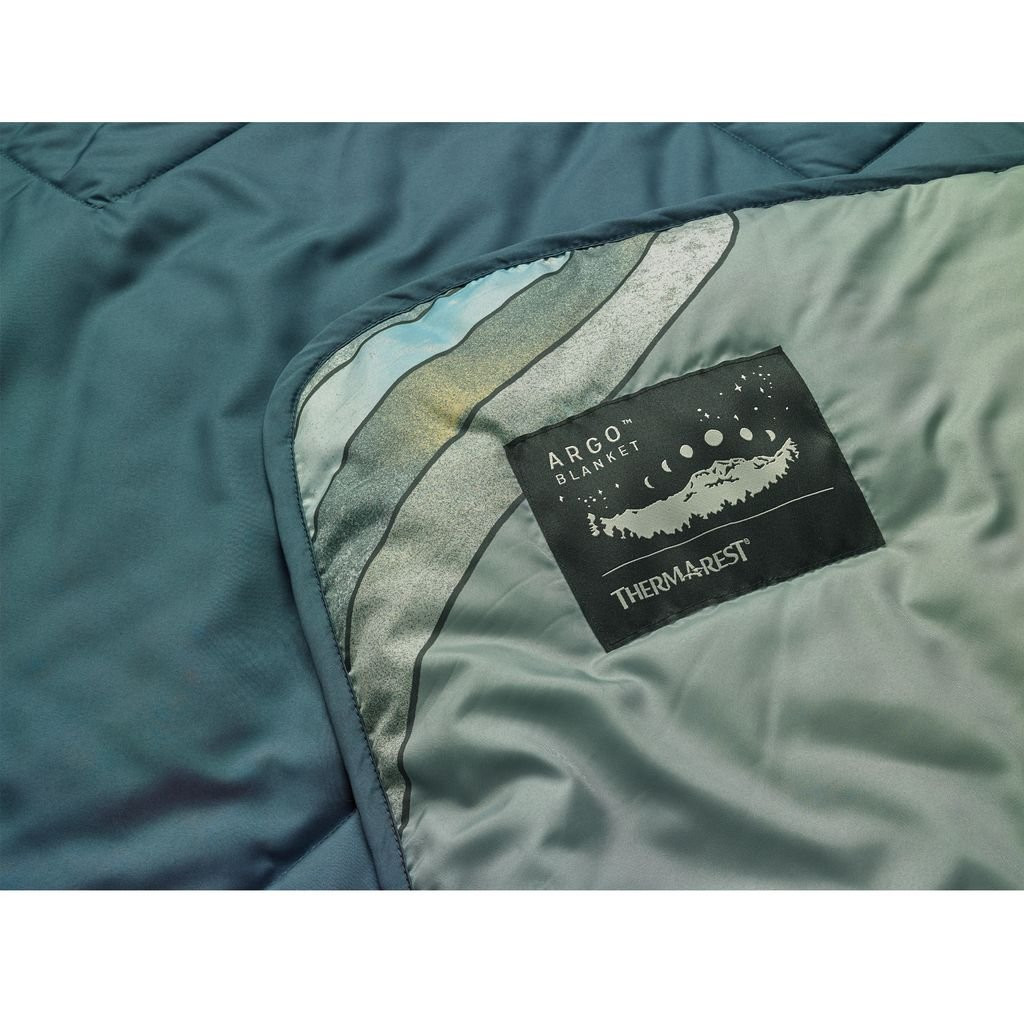 Couverture Voyage Thermarest Argo Thermarest KelioninÄ- AntklodÄ Stellar Blanket - Chaki Su Pušimis Couverture Pliable Randonnée Camping