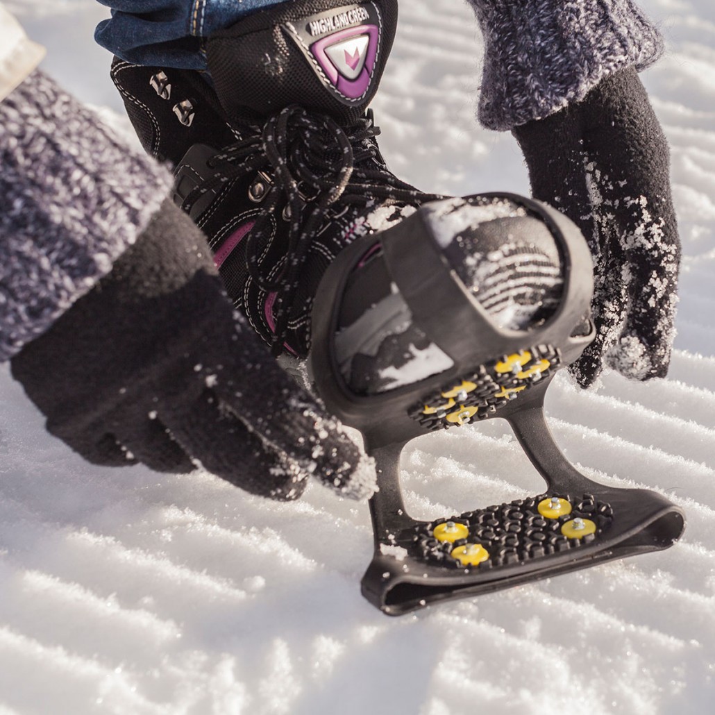 Sur-chaussures antiverglas à Crampons Neige, Glace, Verglas