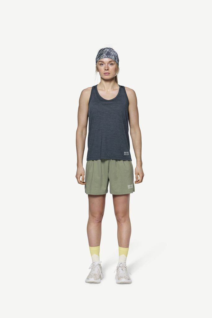 Débardeur ultra léger en laine mérinos Devold Endurance Merino 130 Singlet Woman - Night
