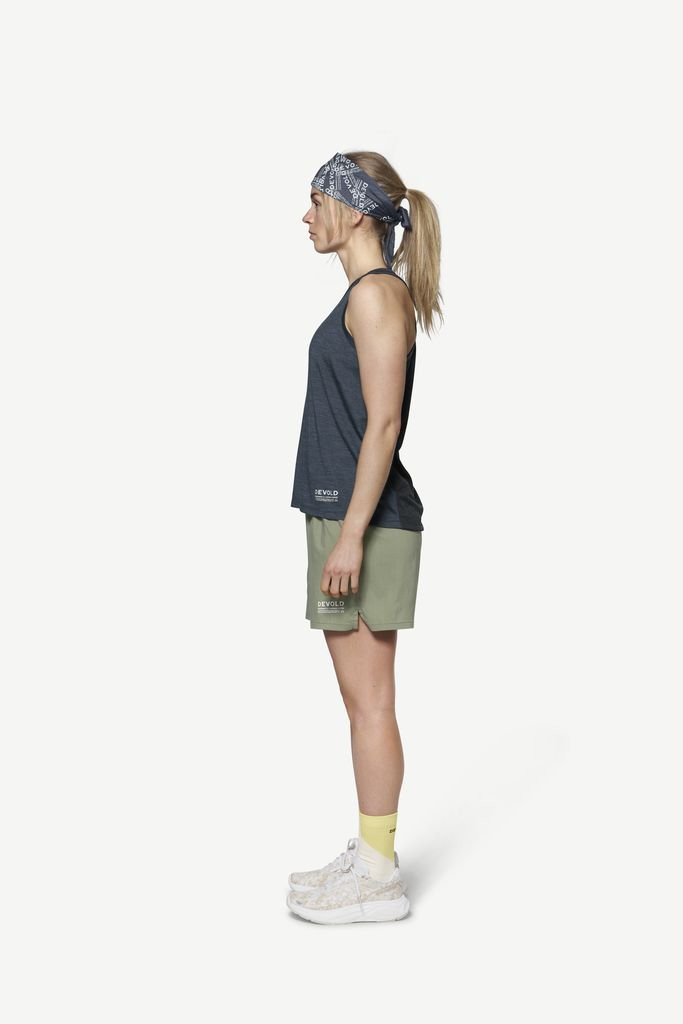 Débardeur ultra léger en laine mérinos Devold Endurance Merino 130 Singlet Woman - Night