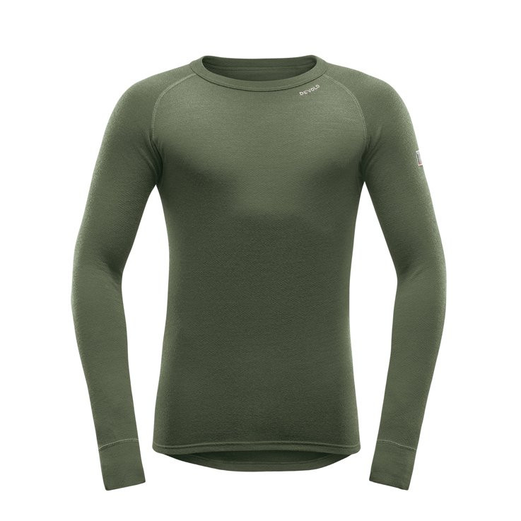 Tee-shirt manches longues fin 100 % laine mérinos Devold Breeze Merino