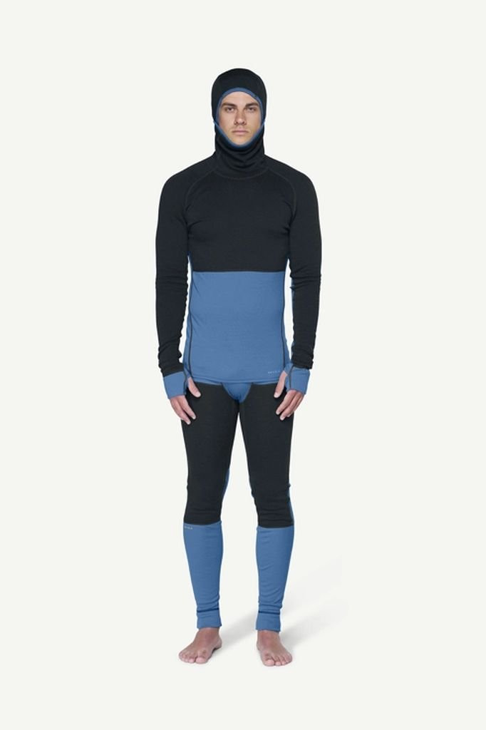 Sous-vêtement manches longues en laine mérinos Devold Tuvegga Merino Hoodie Man - Cayenne