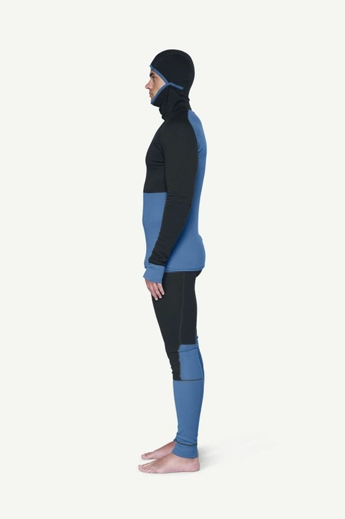 Sous-vêtement manches longues en laine mérinos Devold Tuvegga Merino Hoodie Man - Cayenne