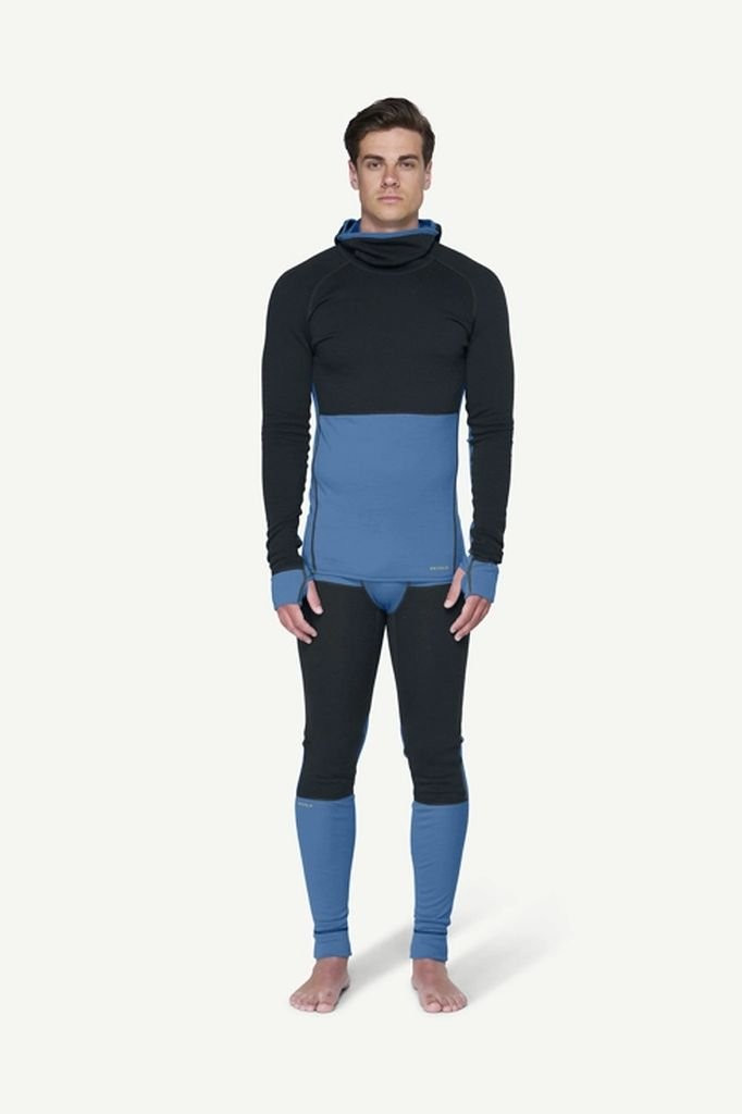 Sous-vêtement manches longues en laine mérinos Devold Tuvegga Merino Hoodie Man - Cayenne