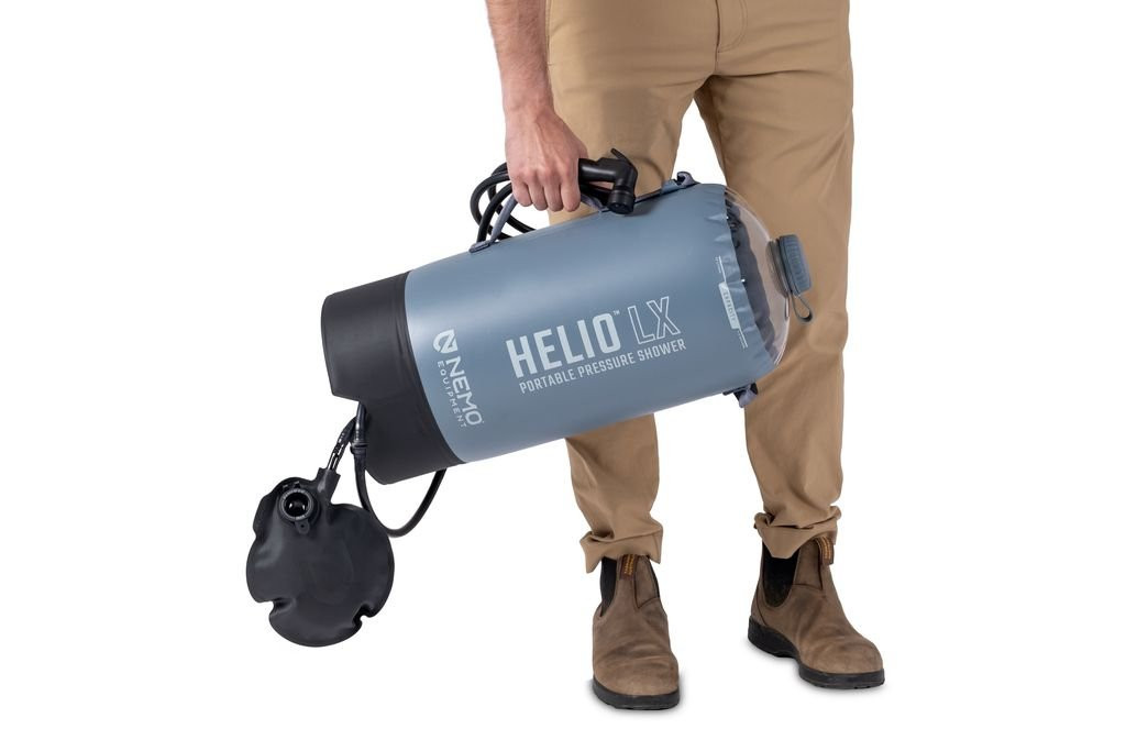 Nemo Helio LX Pressure Shower - 22L - Douchette nomade de Randonnée et de camping
