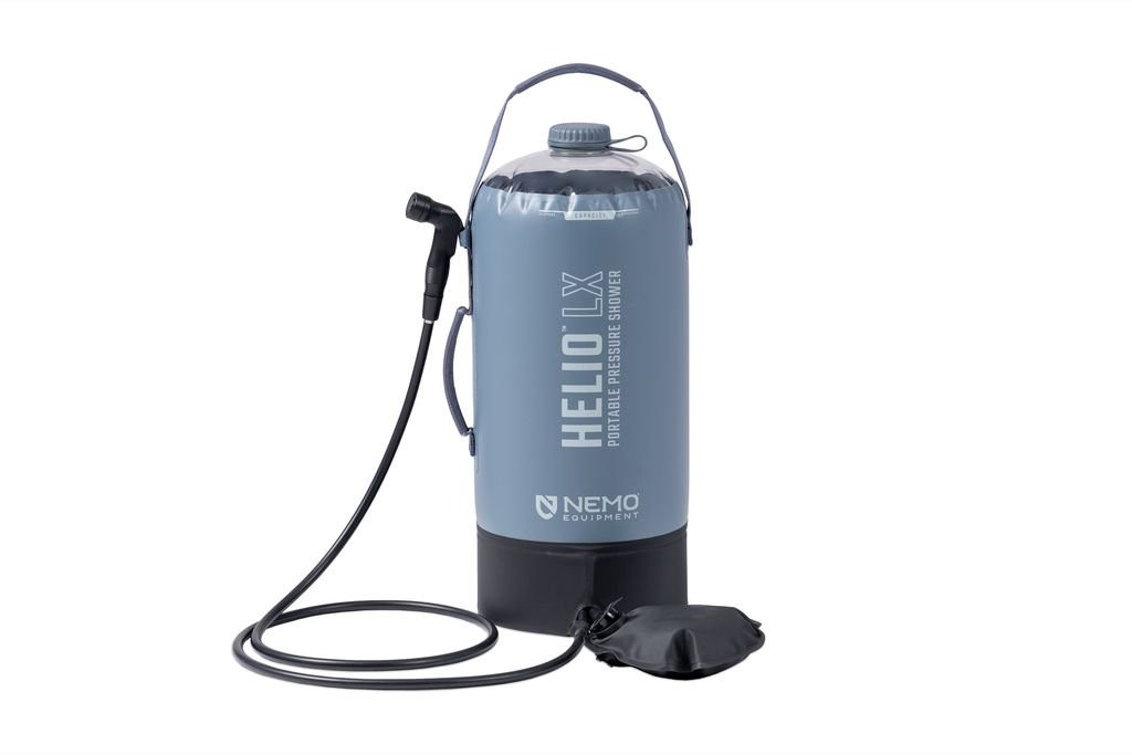 Nemo Helio LX Pressure Shower - 22L - Douchette nomade de Randonnée et de camping