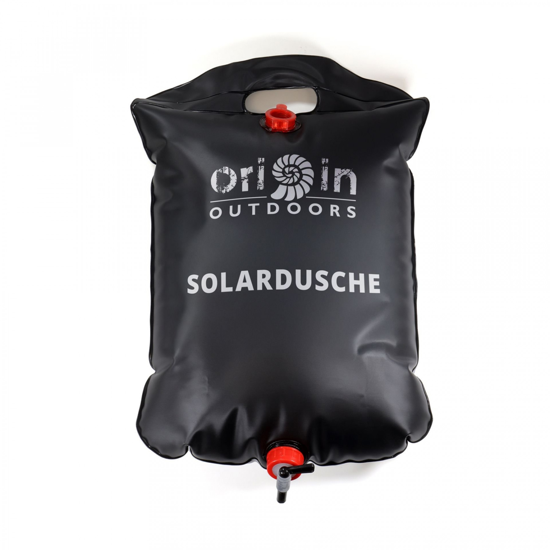 Sac De Douche Solaire RISEPRO 20L (5 Gallons), Chauffage Solaire Pour Camping, Noir, Léger Et Pliable