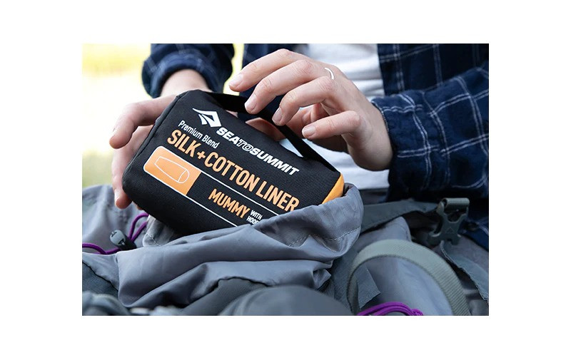 Drap de sac en soie et coton Sea to Summit