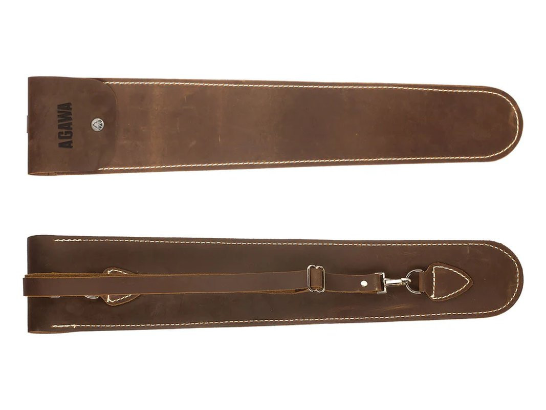Etui en cuir Agawa Canyon 24" Crazy Horse Leather Sheath 