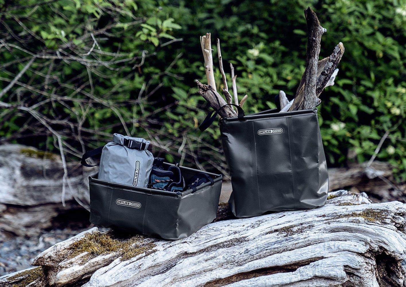 Cuvette pliable Ortlieb 5 L pour transporter l'eau en randonnée, faire