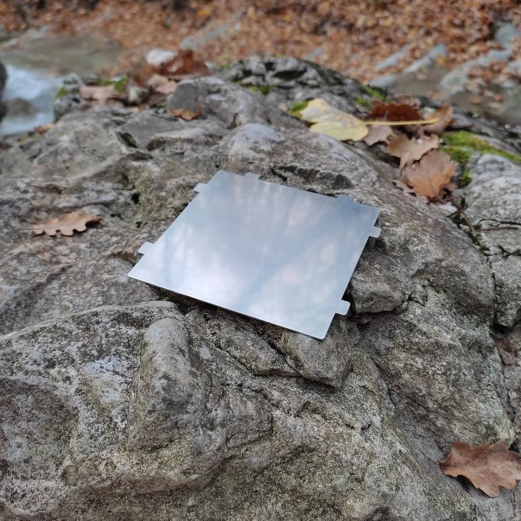Fabogliss Plaque de fond pour réchaud à bois