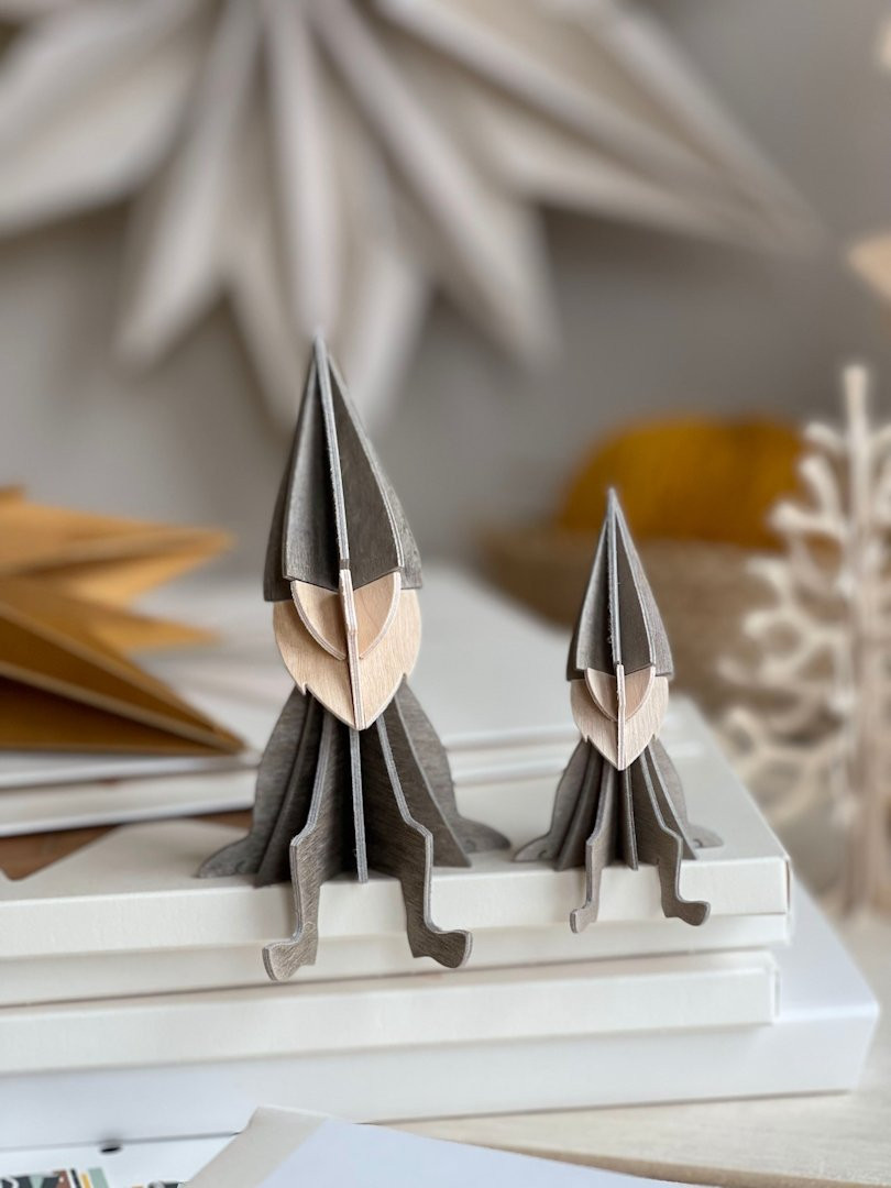 Lovi Swallow - Hirondelle en bois décoratif fabriqué en Finlande - A