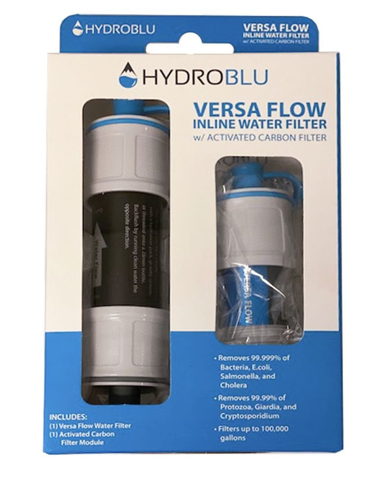 Filtre à eau avec charbon actif HydroBlu Versa Flow with Activated Carbon Filter