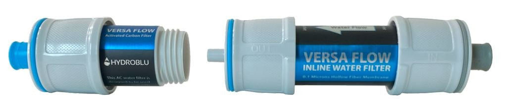 Filtre à eau avec charbon actif HydroBlu Versa Flow with Activated Carbon Filter