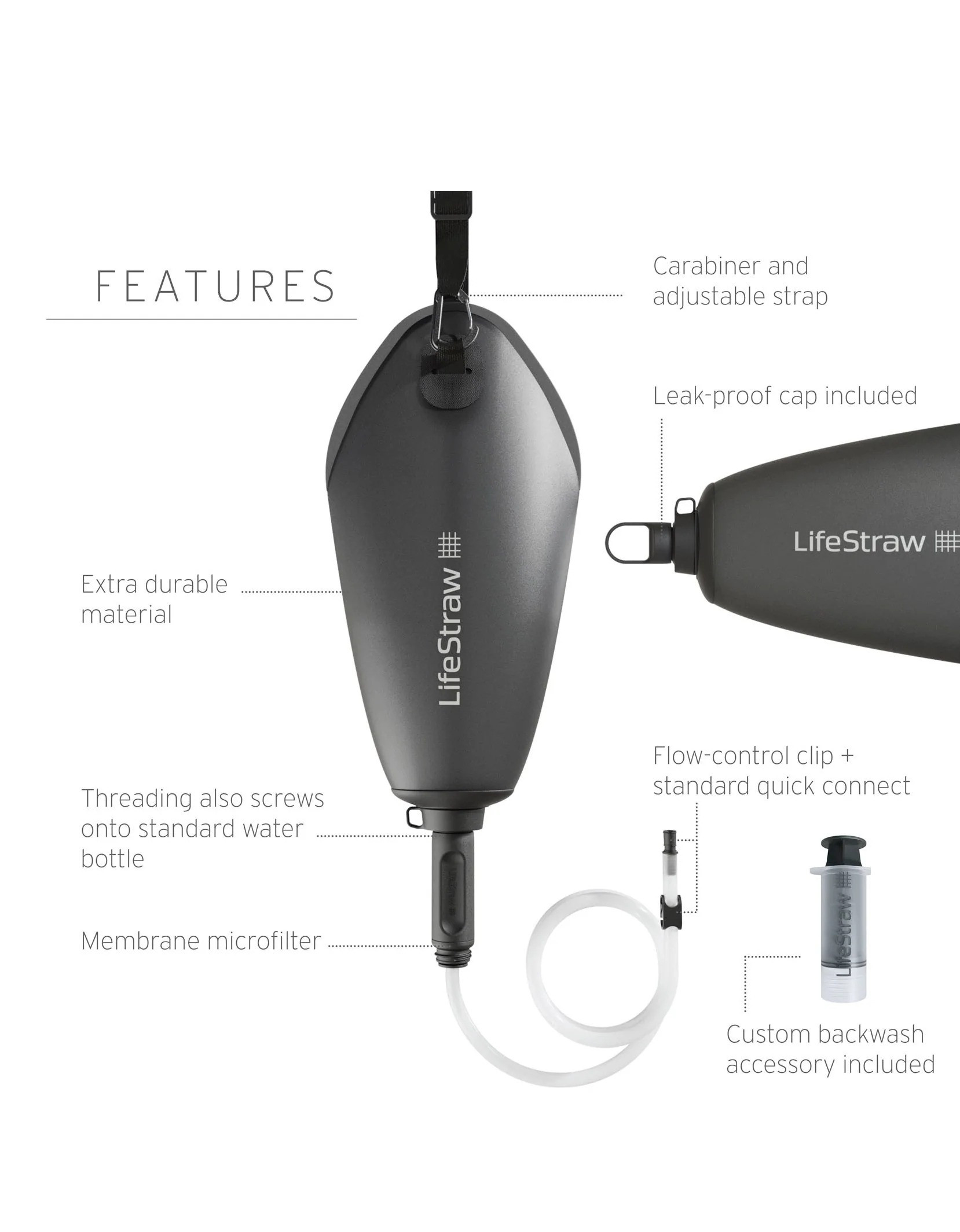 Lifestraw Peak Series Gravity Filter System 3L