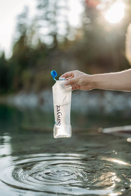 Sawyer Micro Squeeze Filter with Cnoc Premium 750ml pouch