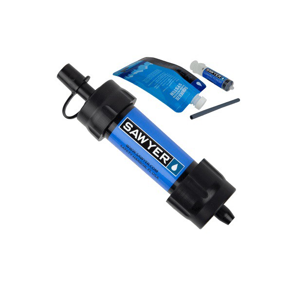 Filtre à Eau Portable Survivaliste - 1400ml/min - Filtration 0.01 Micron - Parfait Camping Et Rando