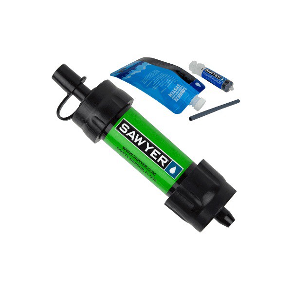 Filtre à Eau Portable Sawyer Squeeze Avec 2 Poches - Pour Randonnée Et Camping - Neuf Garantie à Vie