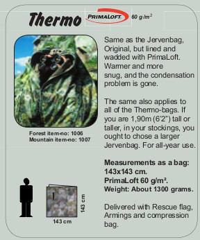 Jerven Fjellduken Thermo