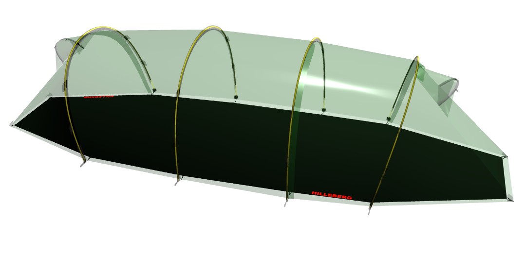 Hilleberg Kaitum 2 GT Footprint