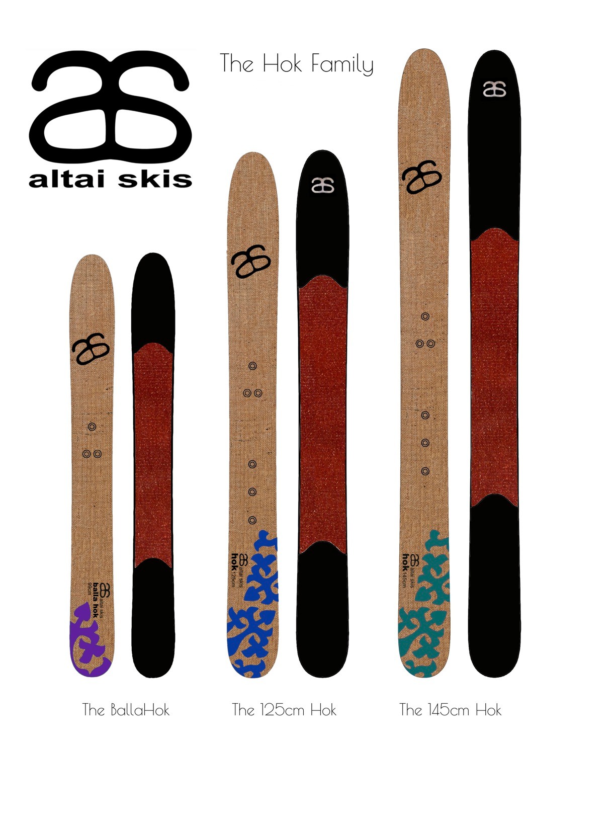Skis Altai Hok + OAC EA
