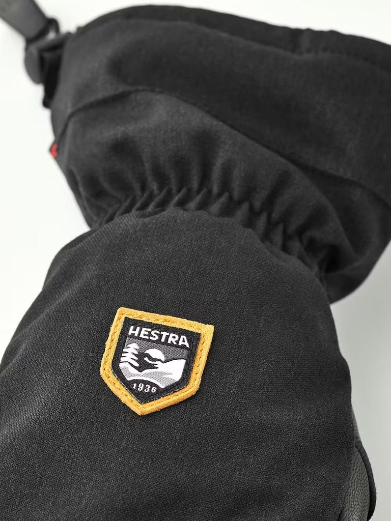 Gants 3 doigts chauds et imperméables Hestra CZone Mountain 3-Fingers-Noir