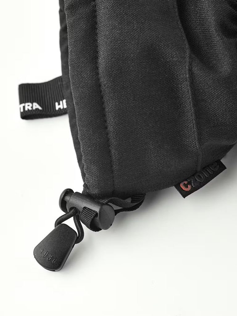 Gants 3 doigts chauds et imperméables Hestra CZone Mountain 3-Fingers-Noir