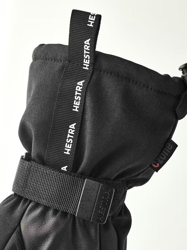 Gants 3 doigts chauds et imperméables Hestra CZone Mountain 3-Fingers-Noir