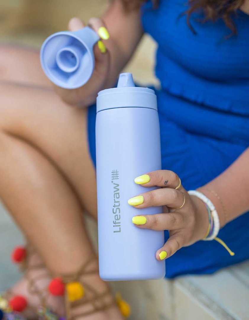 Gourde filtrante LifeStraw Go Series Stainless Steel 