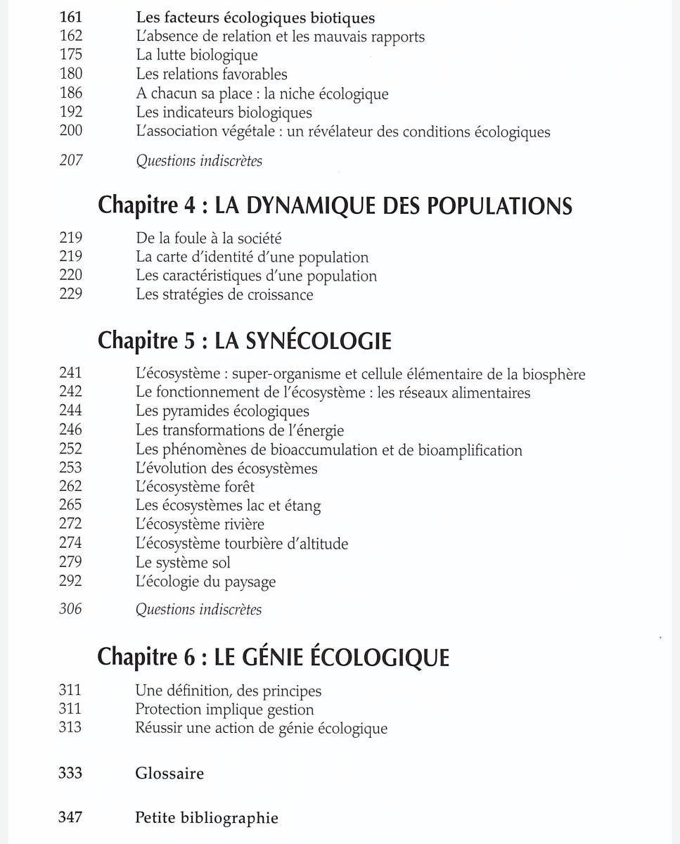Le Guide illustré de l’écologie
