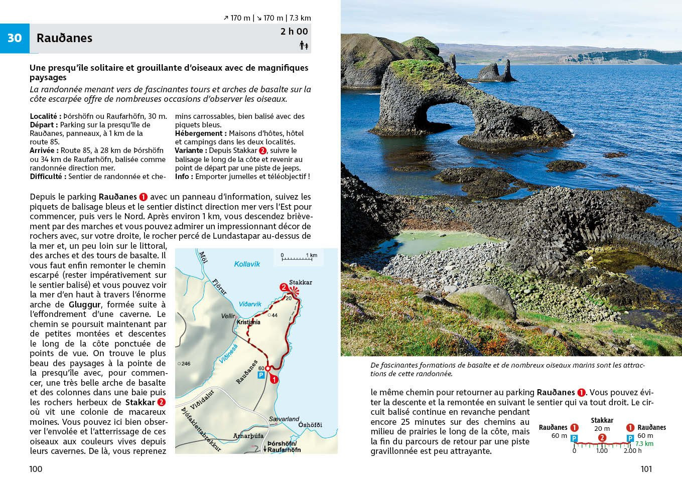 Guide de randonnée Islande - Rother