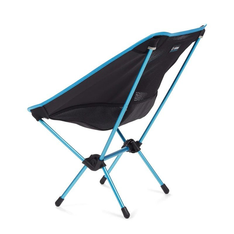 Chaise Pliante Ultra-légère Amzeeniu – Camping, Plage, Pique-nique – Alu, Noir+bleu, Avec Coussin