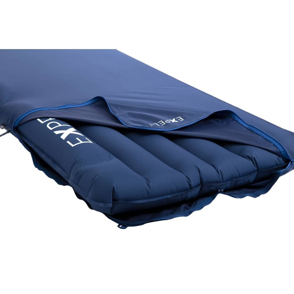 Housse De Matelas Intégrale Waterproof 90x190 Cm - Protection Anti-taches, Respirante Et Lavable - Bleu, Matelassée