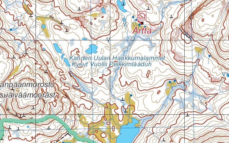 Tsarmitunturi Nellim Nangujärvi 