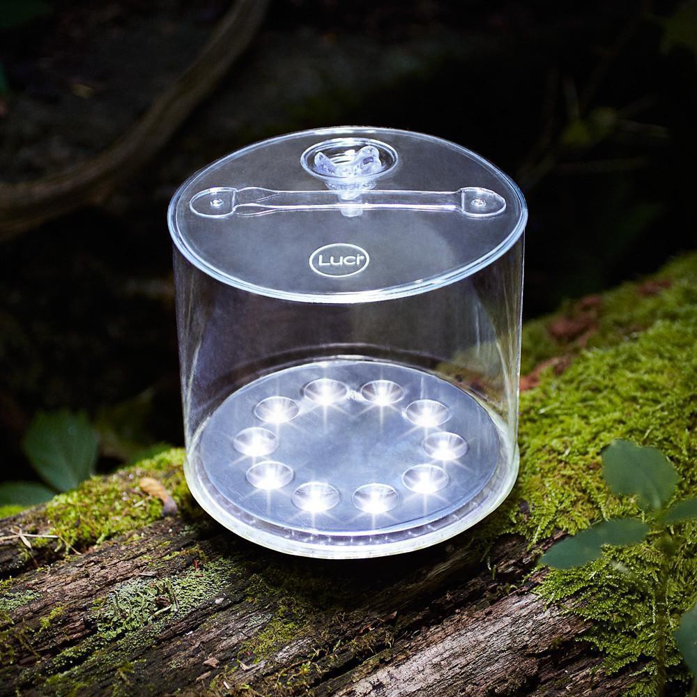 Lanterne de camping solaire gonflable LUCI Outdoor 2.0 Imperméable et flotteur