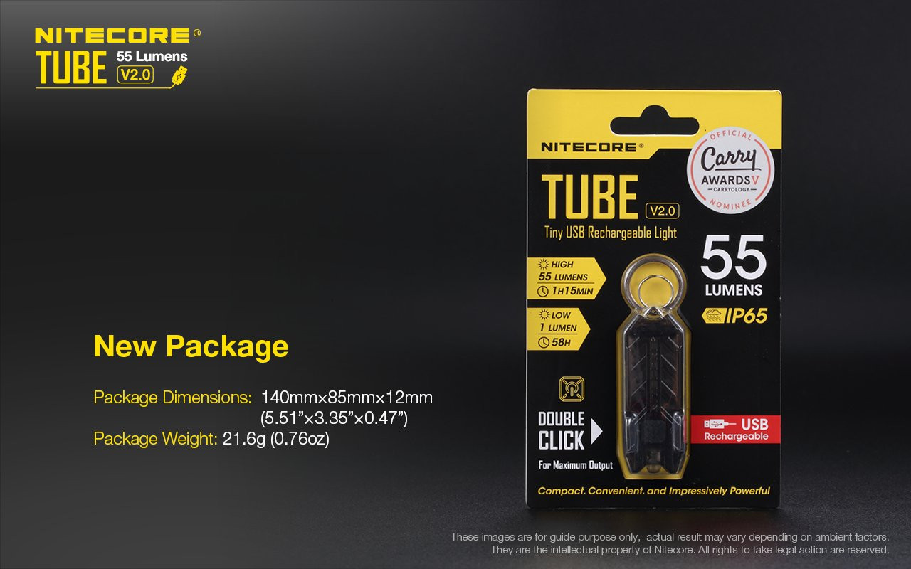 Lampe Nitecore Tube V2.0