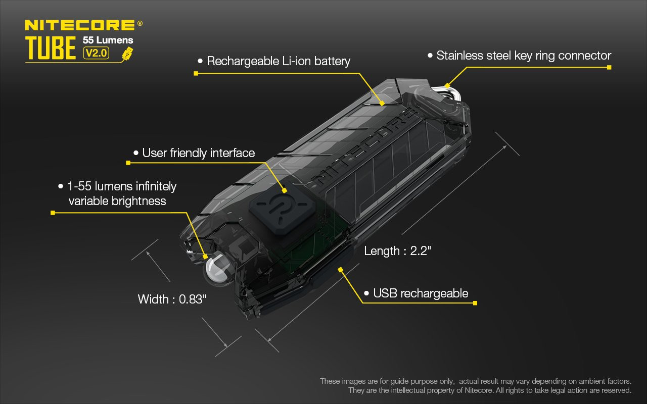 Lampe Nitecore Tube V2.0