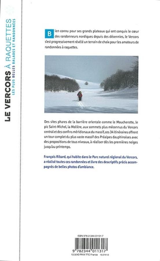 Le Vercors à raquettes – 34 itinéraires aux Éditions Glénat