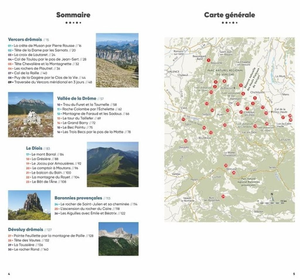 30 randonnées pédestres tous niveaux - Drôme les plus belles randonnées