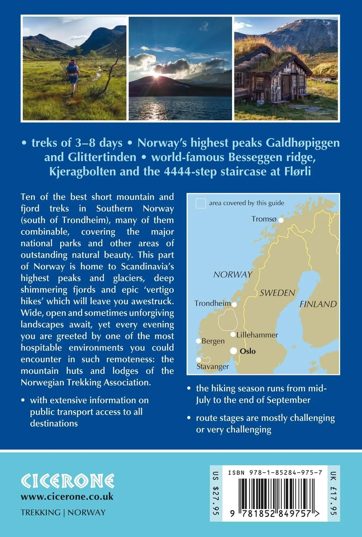 Walking in Norway - Cicerone guide