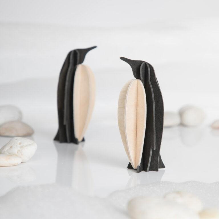 Manchot en bois Lovi Penguin