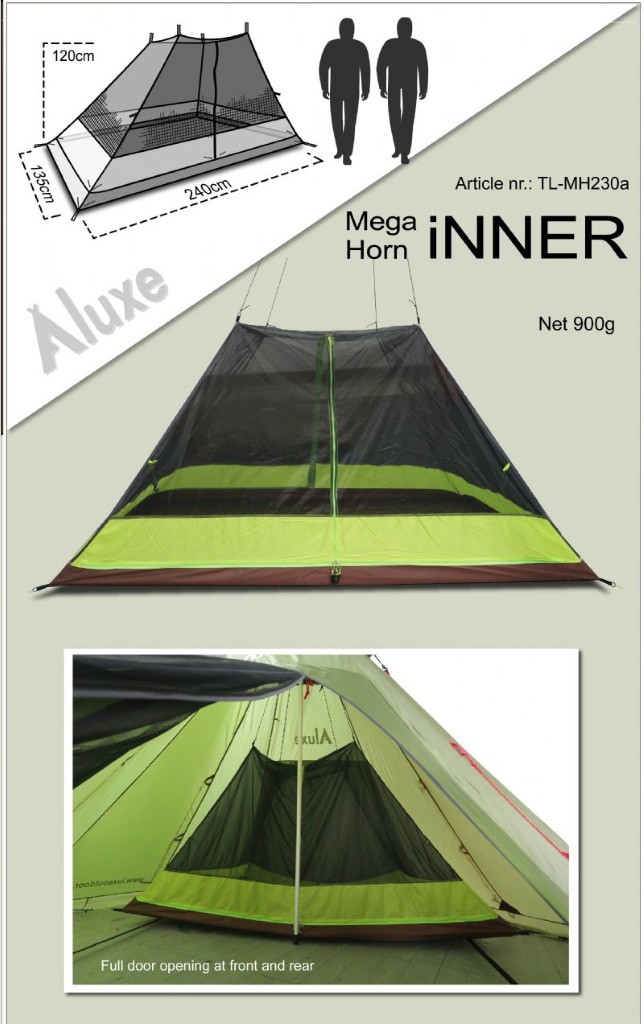 Luxe Outdoor Mega Lavvu Inner Summer