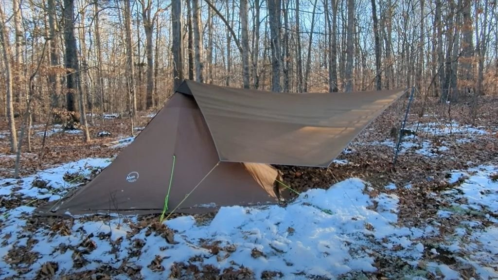 Bâche Snow Peak HD "Bouclier" Carré Evo Pro TP-251 - 6 Personnes - Neuve