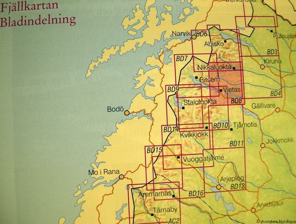 BD8 Kebnekaise - Saltoluokta