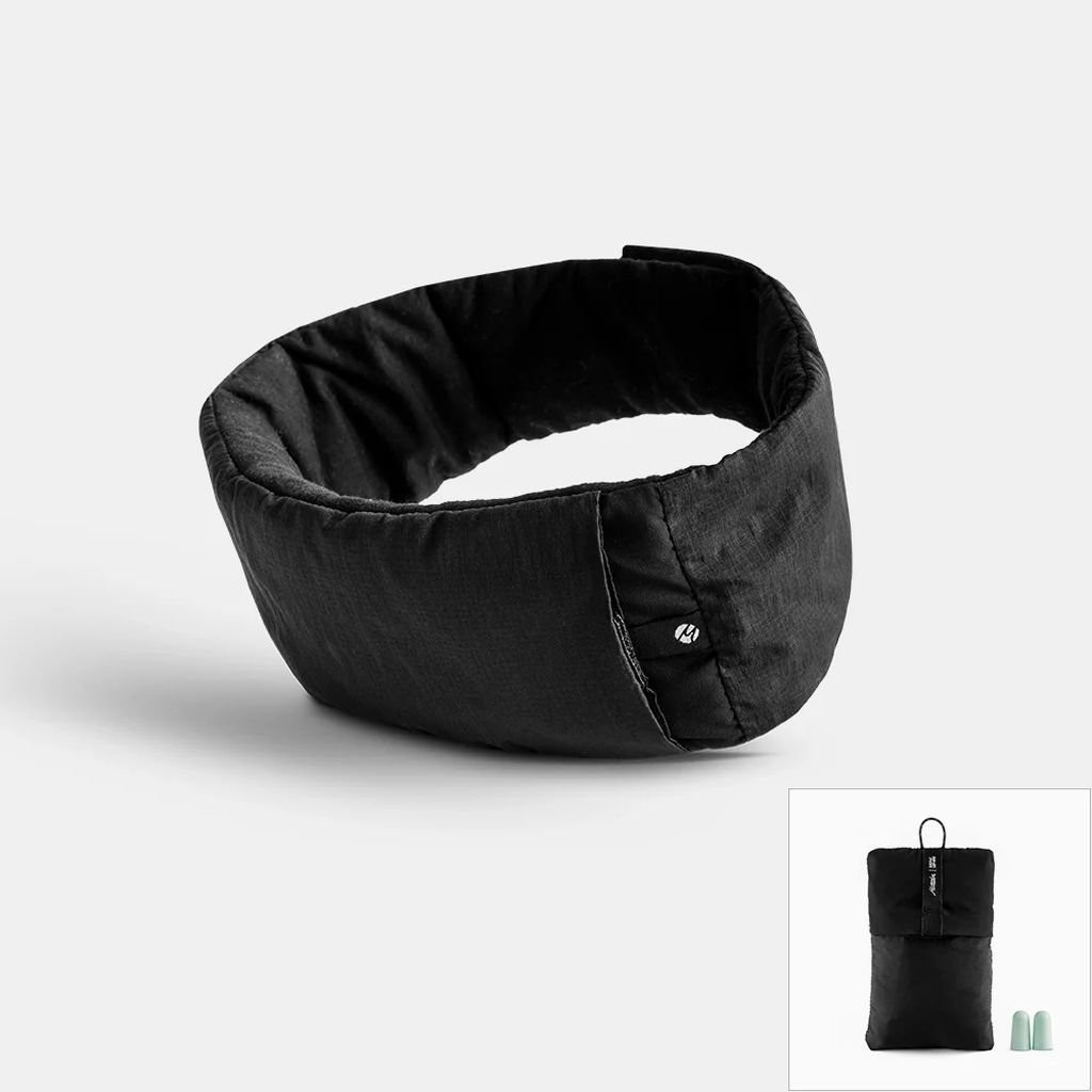 Masque occultant Matador Blackout Eyemask + Earplugs Kit - Noir